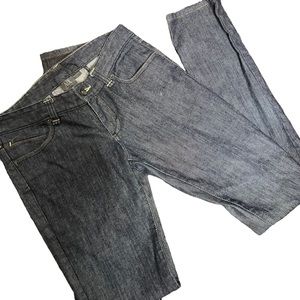 AX SKINNY DARK WASH JEANS 4